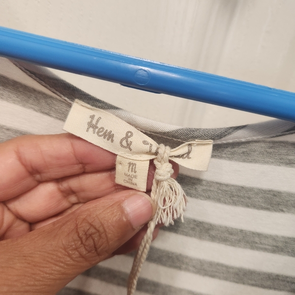 Hem & thread rayon maxi dress size m nwt - Picture 2 of 8